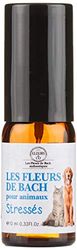 Les Bachbloesems voor biologische dieren, gestrest, 10 ml spray