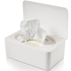 Boîte à lingettes humides, boîte de papier toilette humide avec couvercle, distributeur de lingettes humides pour bébé, garde les lingettes fraîches, boîte de rangement pour lingettes humides