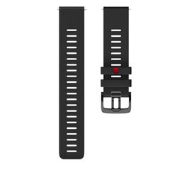 Polar Uniseks polsband voor volwassenen, 22 mm, zwart, M/L