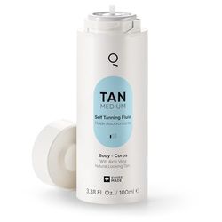 IONIQ Skincare TAN Medium Cartridge - Premium self-tanning for a streak-free, natural glow in 3 minutes lasting up to 2 weeks - Vegan, nourishing, pleasant fragrance - Skin care system of the future