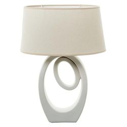 LAMPARA SOBREMESA CERAMICA CRE MA +61751, 1XE27 MAX.40W NO IN