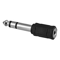 T'nB JACKFM635 stereo jack adapter (3,5 mm), zwart