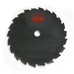 Oregon Brushcutter Saw Blade 225 mm, 20mm Centre Hole, for Cutting Thick Woody Vegetation including Stems and Thickets, Professional and Heavy Duty, MAXI Type for 45cc+ Trimmers and Larger Saws