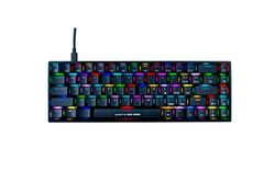Cosmic Byte Unisex Artemis tangentbord, svart, svart, 10