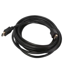VoltShine HDMI-kabel, 5 m, zwart, voor HD-audio- en video-overdracht