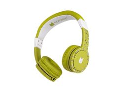 tonies Casque Audio réglable et Pliable pour Enfants avec limiteur de Volume, Casque Supra-auriculaire avec câble et Serre-tête rembourré, Vert