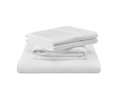 TEMPUR Luxe - Juego de sábanas de algodón Egipcio, Color Blanco, tamaño King