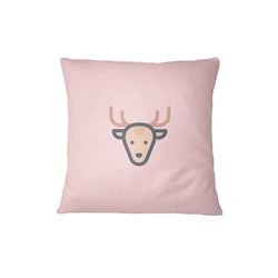 Bona Basics, Funda de cojín Decorativa, decoración del hogar, para sofá, cafetería, Tamaño: 60x60 cm, Color: Rosa Claro