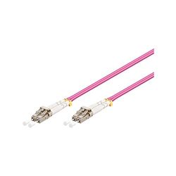Goobay 95941 Optical Fibre Cable, Multimode (OM4), Violett, 20 m Length