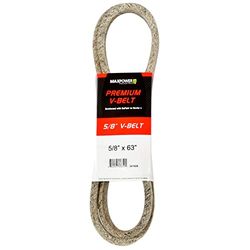 MAXPOWER V-riemen 347608, versterkt met kevlar, 5/8" x 63" - 5L630 - buitenlengte L(a) 1600 mm.