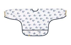 Lassig GmbH Long Sleeve Bib Little Water Whale, of