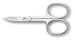 3 Claveles 12072 Scissors Nail and Skin Curve 3.5 inch