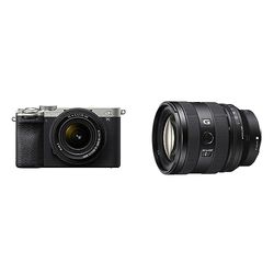 Sony Alpha 7CII di Sony | Fotocamera mirrorless full-frame (compatta, 33 MP, autofocus in tempo reale, 10 fps, video in 4K, display touch orientabile) + Lente SEL2860 + Lente SEL2070G (Argento)