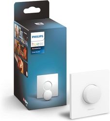 Philips Hue Smart Button, Telecomando per Controllo delle Luci Smart Hue, Bluetooh, Bianco