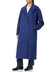 Q/S by s.Oliver Outdoormantel voor dames, blauw, L