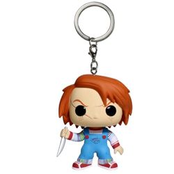 Funko Pop! Keychain: Horror - Chucky- Mini-figurine en Vinyle à Collectionner Porte-clés Fantaisie - Cadeau de Noël - Idée de Cadeau - Produits Officiels - Movies Fans - Mini-figurine