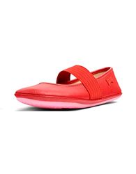 CAMPER Meisjes Right Kids Ballet Flat, rood (bright red), 37 EU