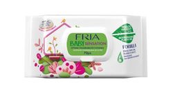 Fria Fria Baby Sensatios emolientes com tampa, 72 toalhetes