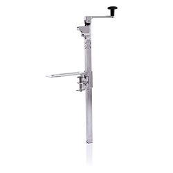 WAS 1583 000 - Estufa de pie (niquelado/base cromada, para latas de hasta 50 cm de altura, con tornillo de ajuste para montaje en mesa, 61 cm de altura)