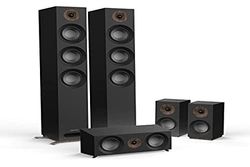 Jamo S 809 HCS 5.0canales Negro, Nuez Conjunto de Altavoces - Set de Altavoces (5.0 Canales, Cine en casa, Negro, Nuez)