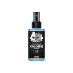 The Shave Factory After Shave Cologne - Atlantic - Lenisce, Rinfresca E Protegge La Pelle Dopo La Rasatura - Fragranza Maschile Di Lunga Durata - Prodotto in Turchia - (50 Ml)