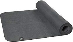 energetics Unisex – yogamat voor volwassenen, grijs donker/zwart, 183 x 61 x 0,4 cm