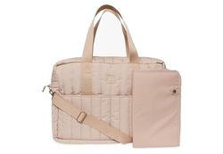 Jollein Bolso cambiador de musgo – Galletas – Impermeable – Bolsa para cochecito – Bolsa de bebé multifuncional – Marrón claro