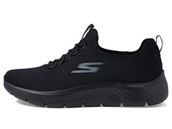 Skechers Gowalk Flex-Athletic Slip-on vardagliga promenadskor med luftkylt skumsneakers för män, Svart 2, 41 EU