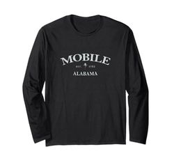Mobile Alabama | Mobile AL | Mobile Pine Maglia a Manica