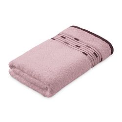 Frottana Magic Serviette de Bain 100% Coton Rose 67 x 140 cm