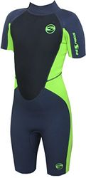 SOLA Storm 3/2 Shorts Enfant, Graphite/Lime, XSM