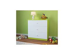 KOCOT KIDS Babydreams Commode d'enfant, Vert, 80,5x41x81
