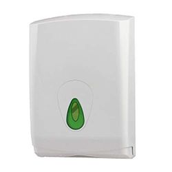 Allcare 5542 PQMidiH - Dispensador de toallas de mano (plástico, montaje en pared)