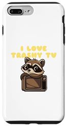 Custodia per iPhone 7 Plus/8 Plus I LOVE TRASHY TV | TRASH TV