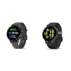 Garmin Venu 3S Reloj Inteligente Fitness GPS con telefonía Bluetooth y Asistencia por Voz & Vivoactive 5 - Reloj Inteligente GPS con Pantalla táctil AMOLED de 1,2", Funciones Fitness y Salud y música
