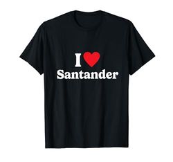 I love Santander Camiseta