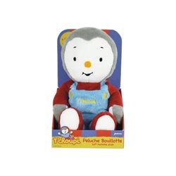 JEMINI 024426 T'CHOUPI Pluszowy WILLOTTE +/- 21 cm z mikro glinianymi koralikami
