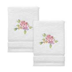 IZOD Accessoires de Salle de Bain Catalina Collection, 2 pièces, Blanc