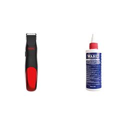 Wahl Bump Prevent Battery Trimmer, Shaver, Beard Trimmers for Men, Bump Prevent Kit & Clipper Oil, Blade Oil for Hair Clippers,118.3 ml