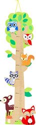 Ulysse Couleurs D'enfance- Toise en Bois, a partir de 0 mois, 22987, Blanc