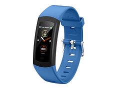 novasmart - runR ONE fitness tracker, activiteitentracker, smartband met kleurenscherm, hartslag- en bloeddrukmetingen, slaapmeter, calorieënteller, stappenteller - blauw