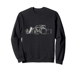 Esquema de cubo de óxido Rat Rod Hot Rod Sudadera