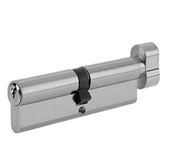 Yale P-ET3535-SNP - Euro Cilinderslot - Duimdraai - 35/35 (80mm) / 35:10:35 - Nikkel afwerking - Standaard beveiliging