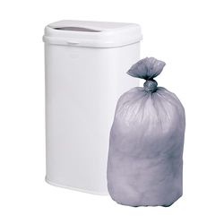 Ubbi -Cubo de pañales para adultos, bolsas de plástico, capacidad de 49 litros, sin perfume, 75 unidades.