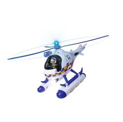 Simba 109252537 Fireman Sam Police Wallaby, with Sound, Blue Light, Searchlight, Winch, with Figure Rose and Dalmatian Radar, Sniffing, Accessories, from 3 Years
