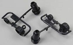 TAMIYA 300050599 – Lot de 2 boîtiers d'amortisseurs en W 50519 Noir