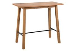 AC Design Furniture Mesa de bar, carvalho 117/58/105 cm