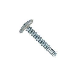 VYNEX 3101780198417 - Vite autotrapano a testa cilindrica con base in acciaio zincato, 4,2 x 13 mm, confezione da 19, colore: grigio, taglia unica