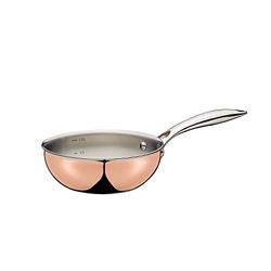 Spring Culinox - Sartén honda (18 cm, 5 capas, con capa de cobre)