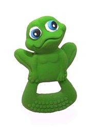 Lanco 8424678908703 kikker bijtring; 100% natuurlijk rubber, groen, 200 g
